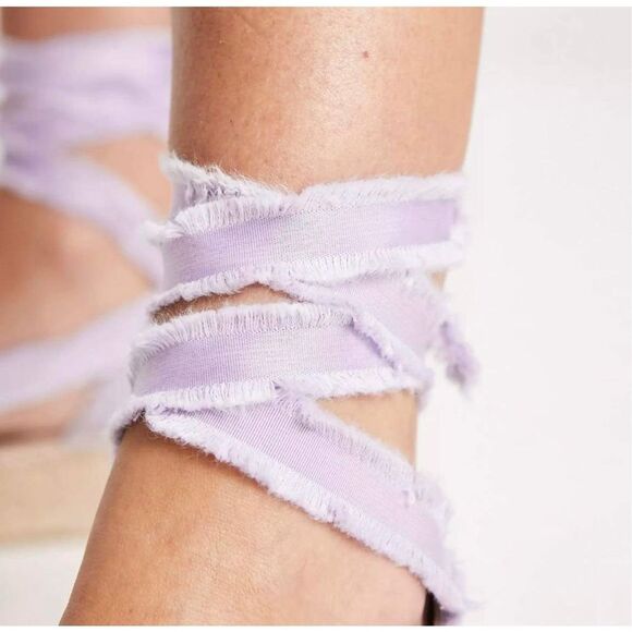 New Free People Destino Espadrille Platforms Size 40 - Picture 6 of 16